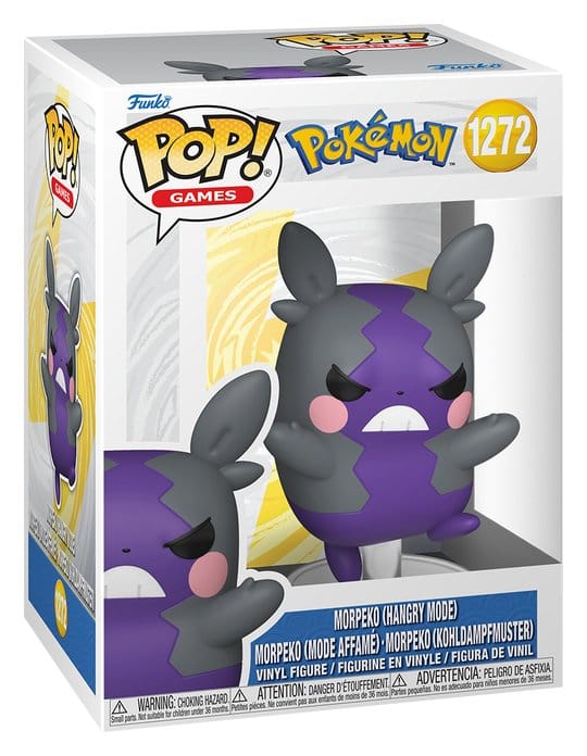 Pokémon Figura POP! Games Vinyl Morpeko(Hangry) 9 cm