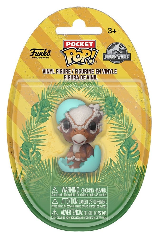 Jurassic World Figuras Pocket POP! Egg Vinyl 2 cm Expositor (16)