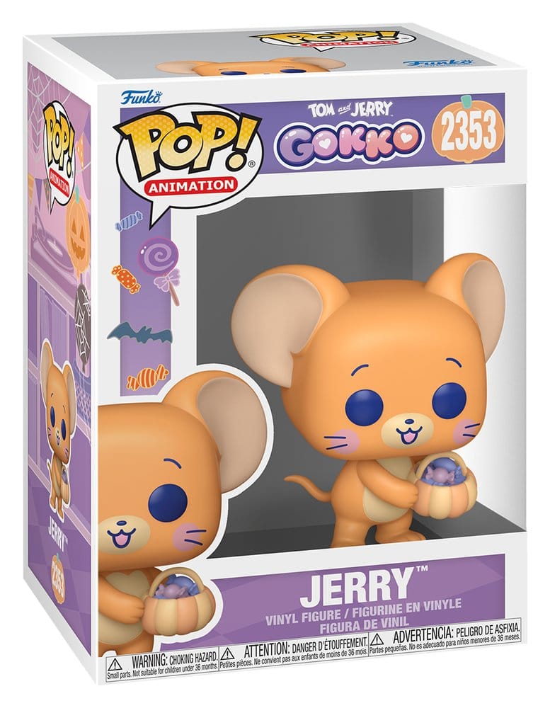 Tom & Jerry Gokko POP! Animation Vinyl Figura Jerry 9 cm