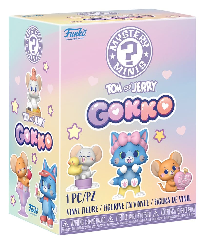 Tom & Jerry Gokko Mystery Minis Minifiguras 5 cm Expositor (12)