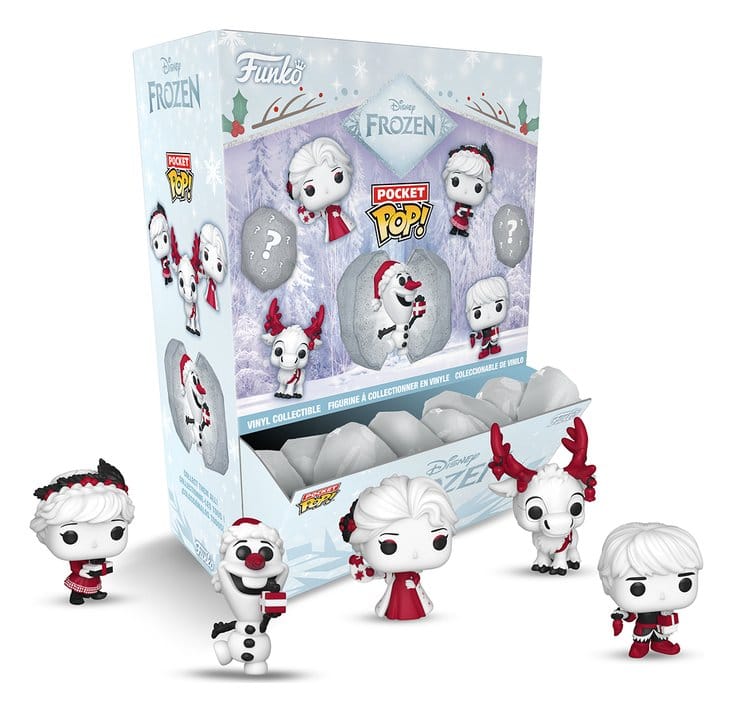 Frozen: El reino del hielo Figuras Pocket POP! Vinyl Snowballs 4 cm Expositor (12)