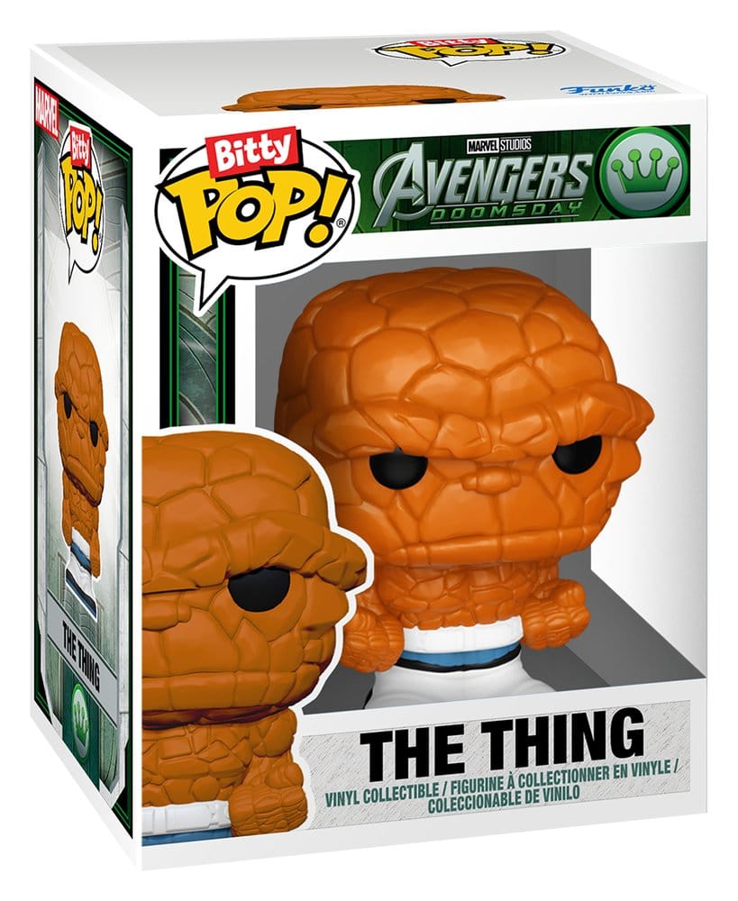 AVD Bitty POP! Rides Vinyl Figura The Thing and Fantastic Four Jumpjet 2 cm