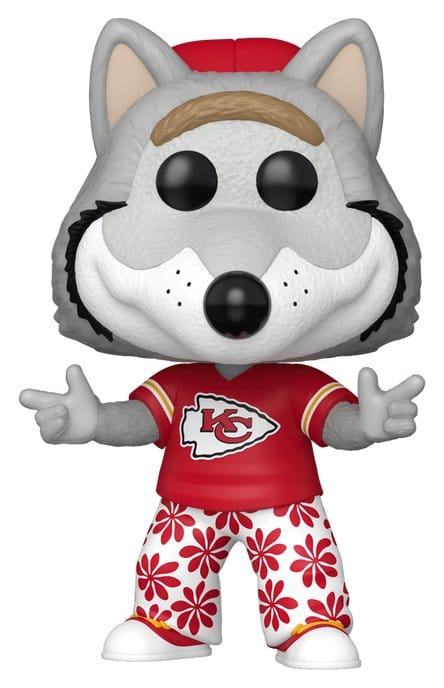 NFL Figura POP! Vinyl Mascots: Chiefs- Wolf 9 cm Frikytopia