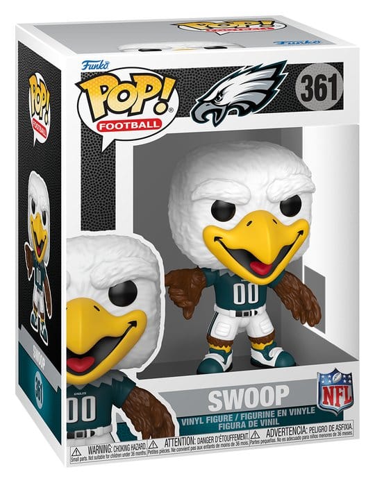 NFL Figura POP! Vinyl Mascots: Eagles- Swoop 9 cm
