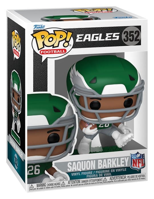 NFL Figura POP! Vinyl : Eagles- Saquon Barkley 9 cm