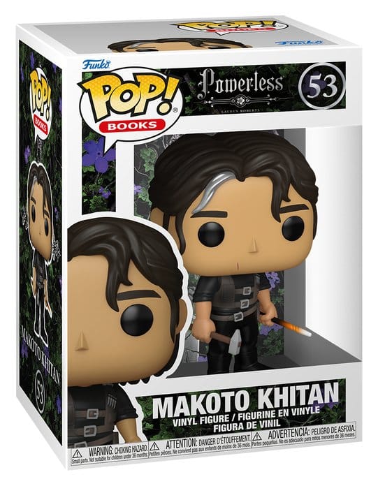 Powerless Figura POP! Books Vinyl Makoto Khitan 9 cm