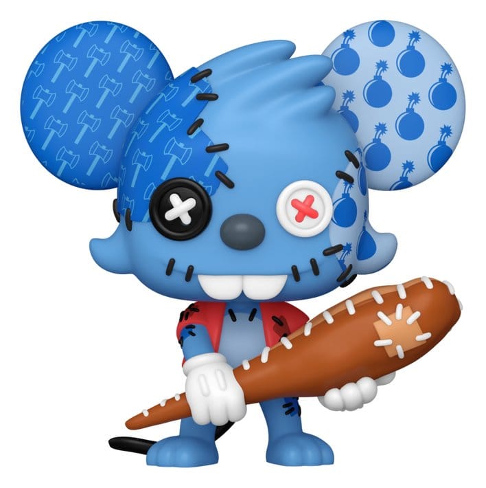 Los Simpson Figura POP! Animation Vinyl Itchy Patchwork 9 cm