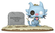 Los Simpson Figura POP! Deluxe Vinyl Zombie Snowball 9 cm
