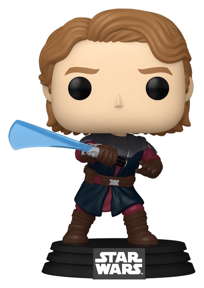 Star Wars Figura POP! Vinyl Cabezón Anakin Skywalker (Jedi General) 11 cm Frikytopia
