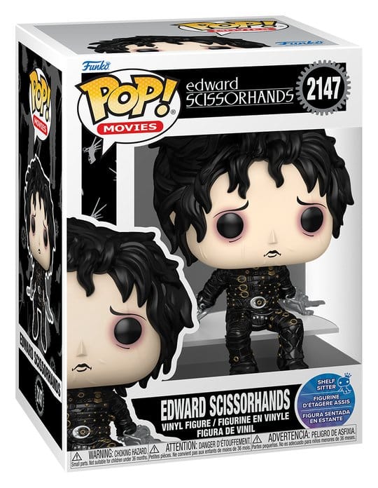 Eduardo Manostijeras POP! Movies Vinyl Figura Edward (Sitting) 9 cm