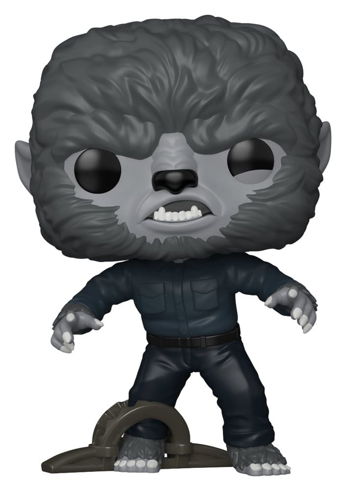El hombre lobo POP! Movies Vinyl Figura Wolfman w/Trap 9 cm Frikytopia