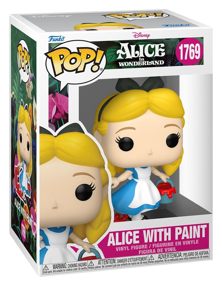 Alicia en el país de las maravillas Figura POP! Vinyl Alice with Paint 9 cm