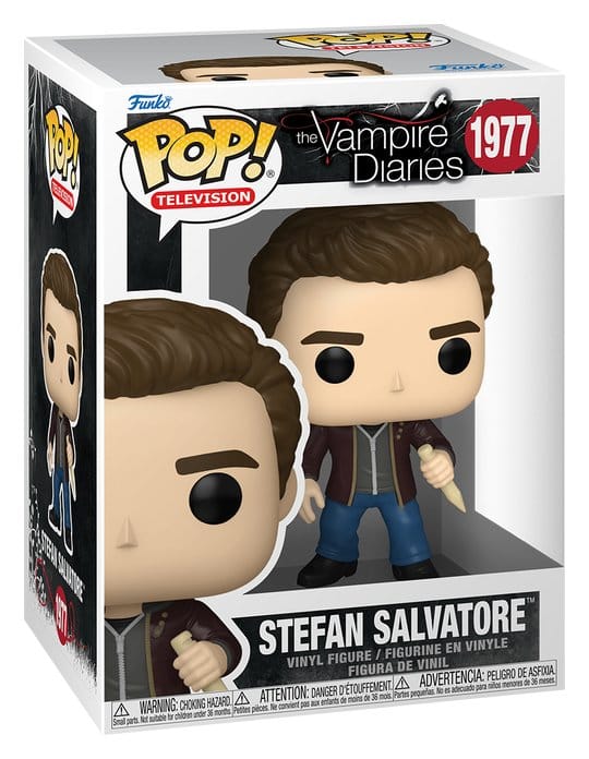 Vampire Diaries POP! Animation Vinyl Figuren Stefan w/Chase 9 cm Surtido (6)