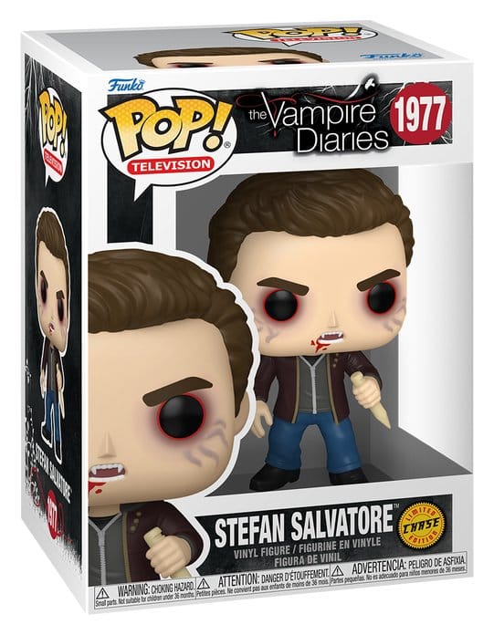 Vampire Diaries POP! Animation Vinyl Figuren Stefan w/Chase 9 cm Surtido (6)