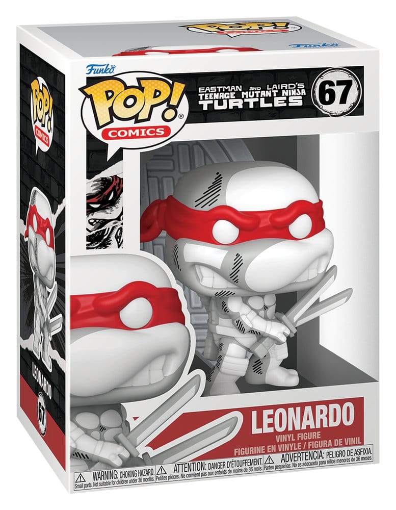 Tortugas Ninja Figura POP! Vinyl Leonardo 9 cm