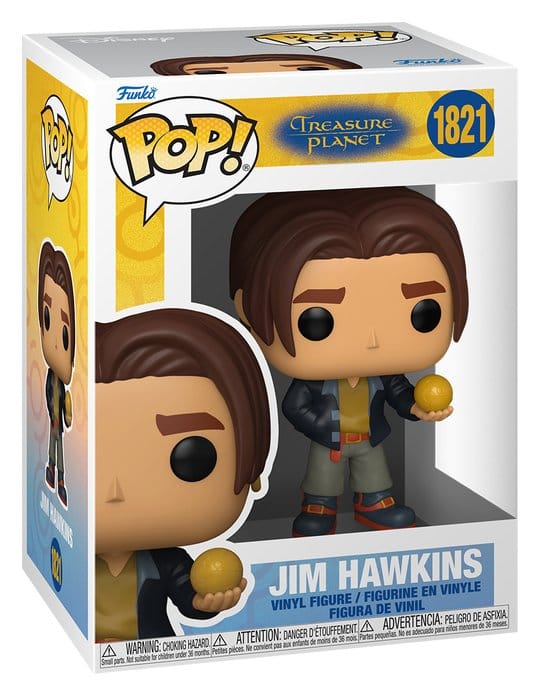 El planeta del tesoro POP! Disney Vinyl Figura Jim Hawkins 9 cm