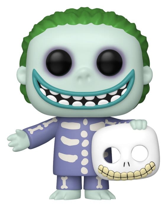 Pesadilla antes de Navidad Figura POP! Vinyl Barrell 9 cm