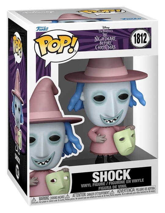 Pesadilla antes de Navidad Figura POP! Vinyl Shock 9 cm