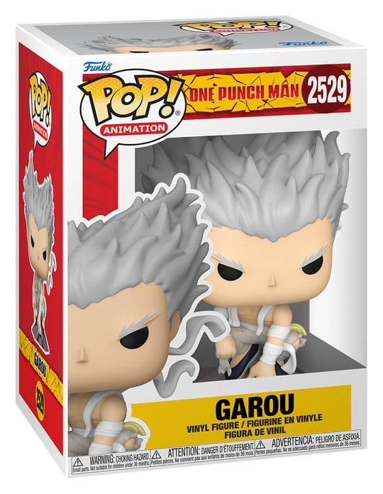 One Punch Man POP! Animation Vinyl Figuren Garou w/Chase 9 cm Surtido (6)