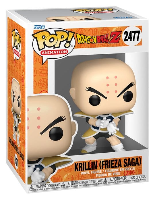 Dragon Ball Z POP! Rides Super Deluxe Vinyl Figura Krillin (Refresh) 15 cm