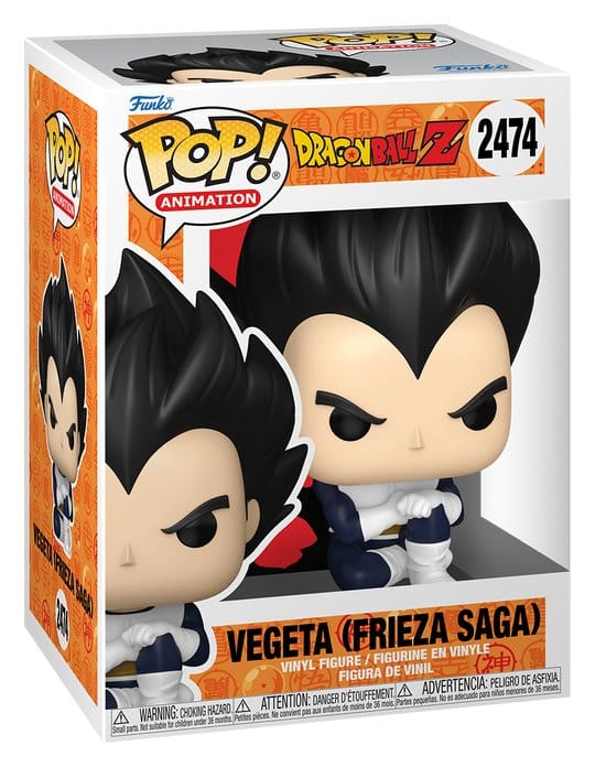 Dragon Ball Z Figura POP! Animation Vinyl Vegeta (Refresh) 9 cm
