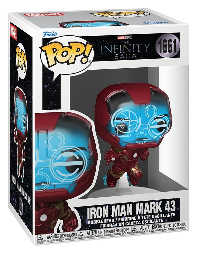 Marvel POP! Comics Vinyl Figura Iron Man 9 cm