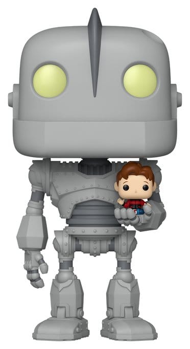 El gigante de hierro Super Sized POP! Animation Vinyl Figura Iron Giant w/Hogarth 15 cm