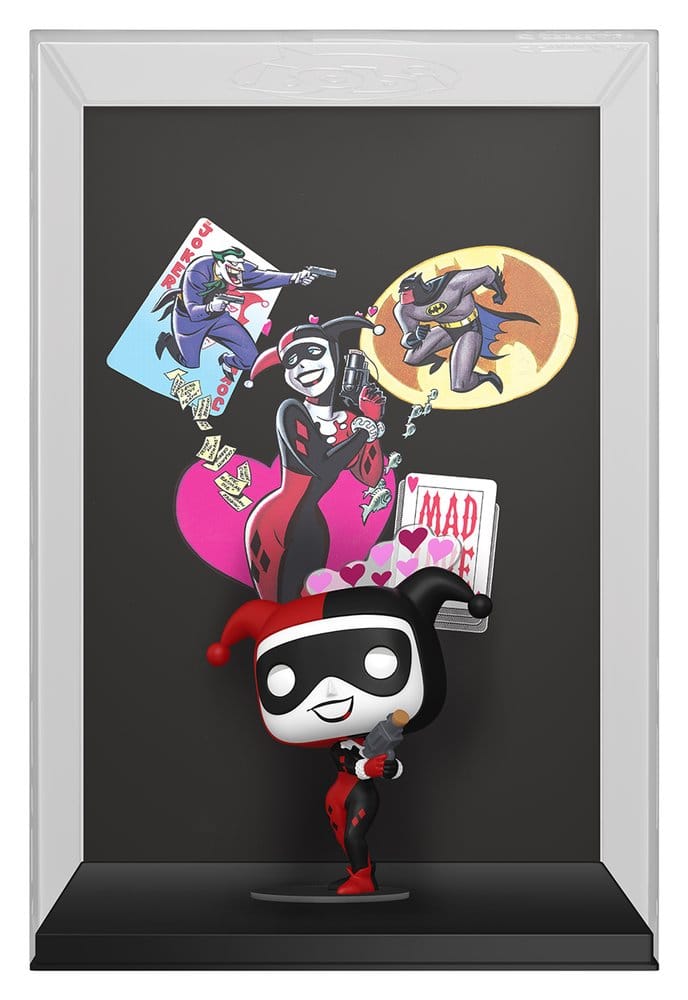 DC Comics POP! Comic Covers Vinyl Figura Harley Quinn 9 cm Frikytopia