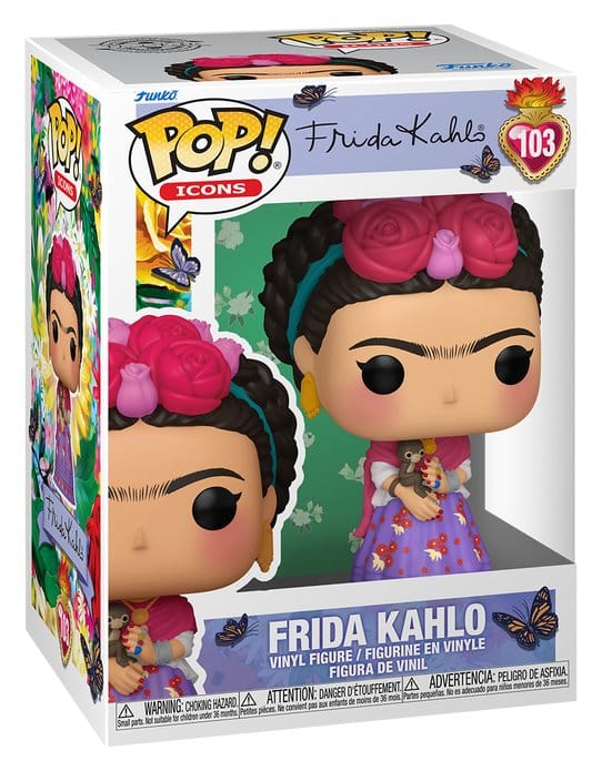 Frida Kahlo Figura POP! Icons Vinyl 9 cm
