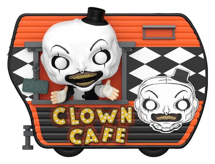 Terrifier POP! Rides Super Deluxe Vinyl Figura Café with Art 15 cm Frikytopia