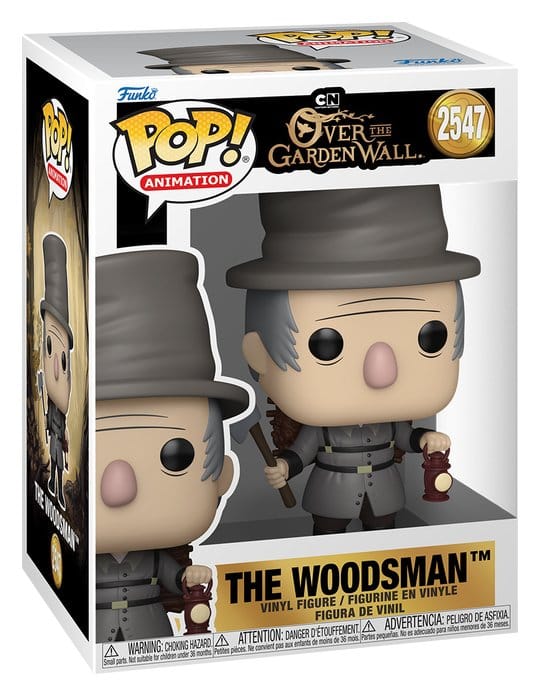 Más allá del jardín POP! Animation Vinyl Figura The Woodsman 9 cm