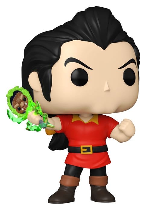 La bella y la bestia Figura POP! Disney Vinyl Gaston w/Mirror 9 cm Frikytopia