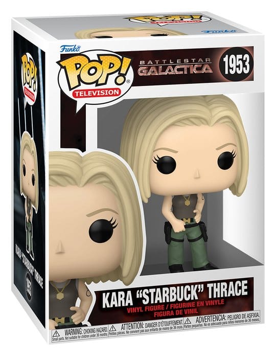 Battlestar Galactica Figura POP! Television Vinyl Kara Thrace 9 cm