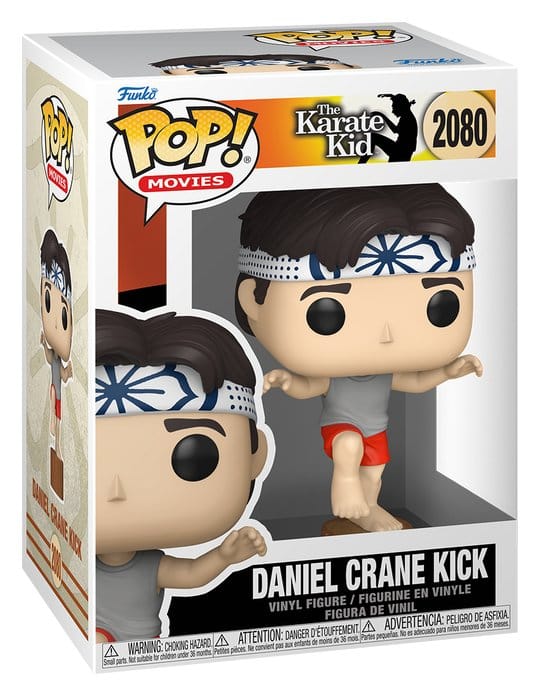 Karate Kid POP! Movies Vinyl Figura Daniel Crane Kick 9 cm