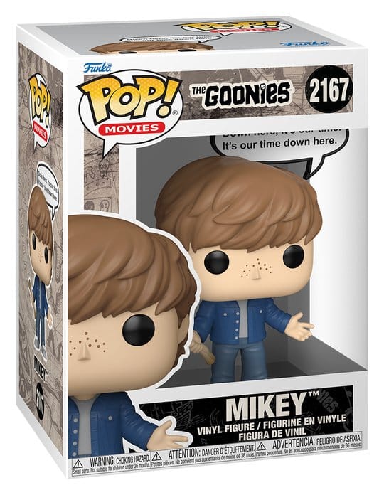 Los Goonies POP! Movies Vinyl Figura Mikey 9 cm