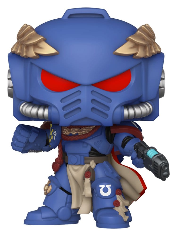 Warhammer 40,000 Figura POP! Games Vinyl Ultramarines Captain 9 cm Frikytopia