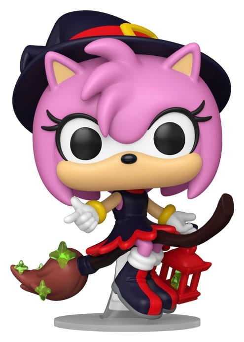 Sonic the Hedgehog Figura POP! Games Vinyl Amy on Broom 9 cm