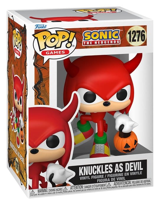 Sonic the Hedgehog Figura POP! Games Vinyl Devil Knuckles 9 cm