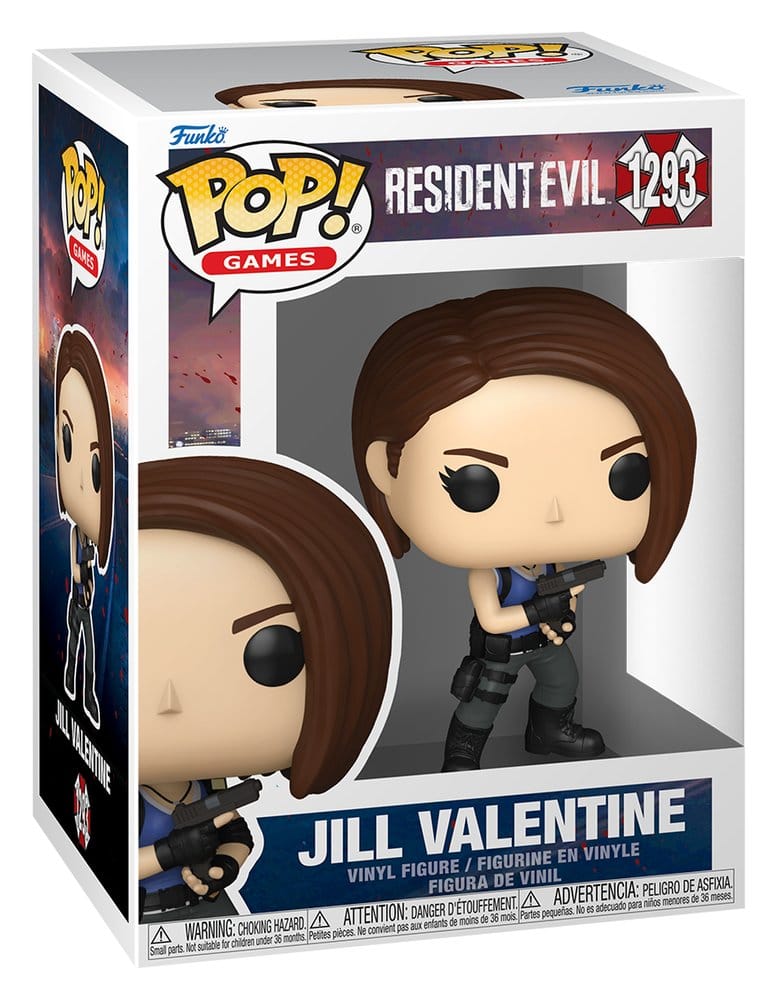 Resident Evil Figura POP! Games Vinyl Jill Valentine 9 cm