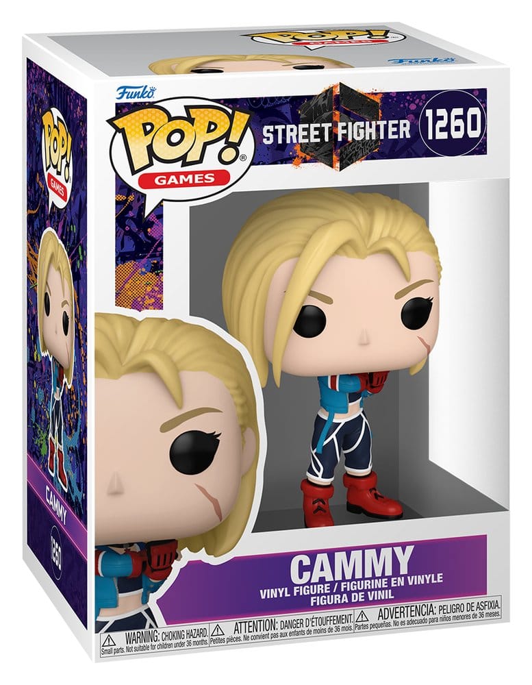 Street Fighter 6 Figura POP! Games Vinyl Cammy 9 cm