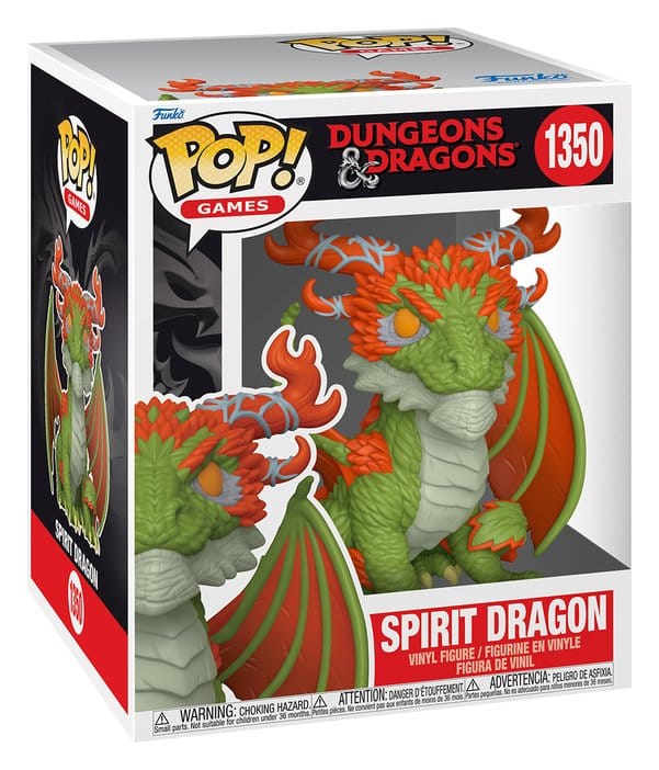 Dungeons & Dragons Super Sized POP! Animation Vinyl Figura Spirit Dragon 15 cm