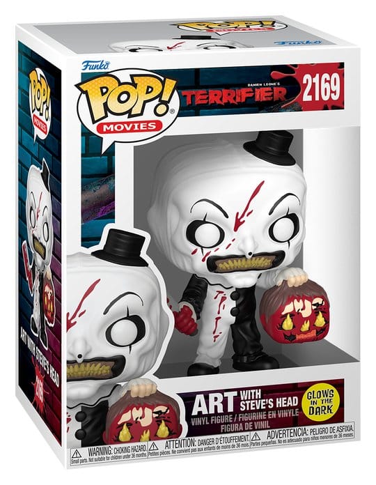 Terrifier POP! Movies Vinyl Figura Art with Head 9 cm