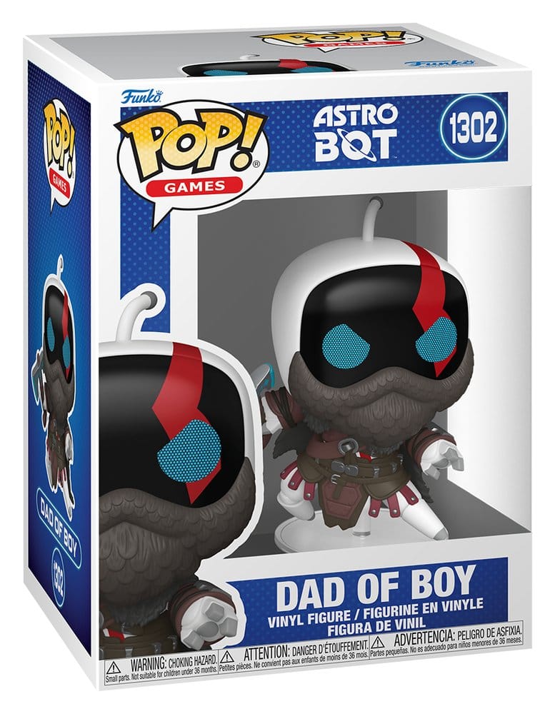 Astro Bot Figura POP! Games Vinyl Dad of Boy 9 cm