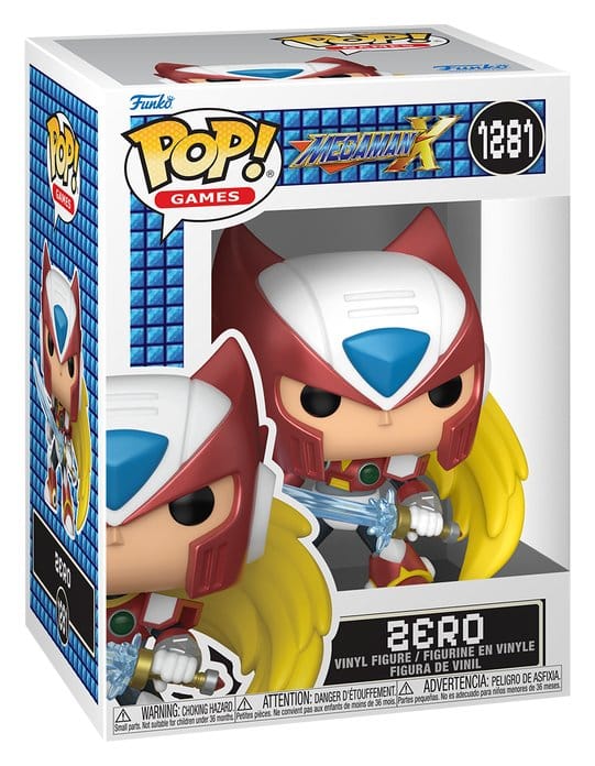 Mega Man Figura POP! Games Vinyl Zero 9 cm