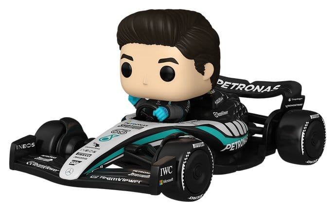 Fórmula 1 POP! Rides Super Deluxe Vinyl Figura Mercedes Benz - George Russell 15 cm Frikytopia