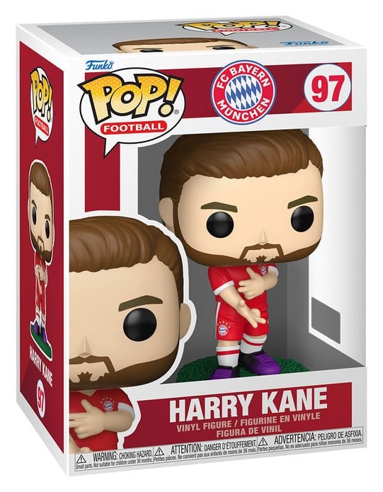 Bayern de Múnich Figura POP! Football Vinyl Harry Kane 9 cm