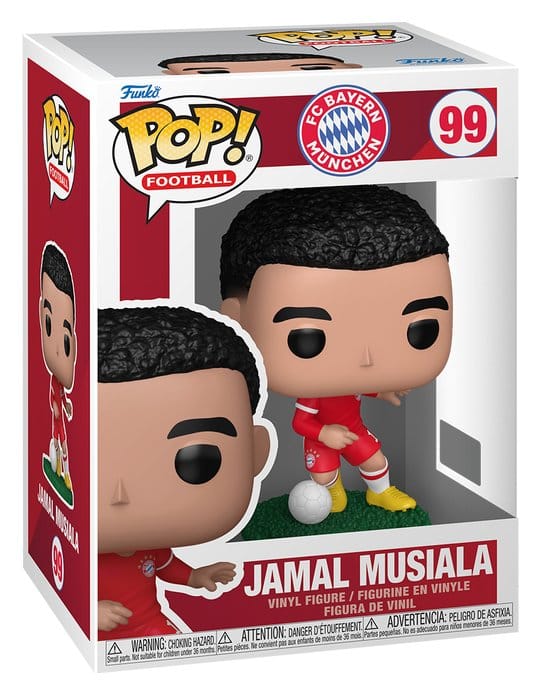 Bayern de Múnich Figura POP! Football Vinyl Jamal Musiala 9 cm