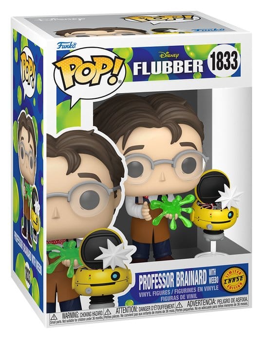 Flubber POP! Animation Vinyl Figuren Professor w/Weebo w/Chase 9 cm Surtido (6)