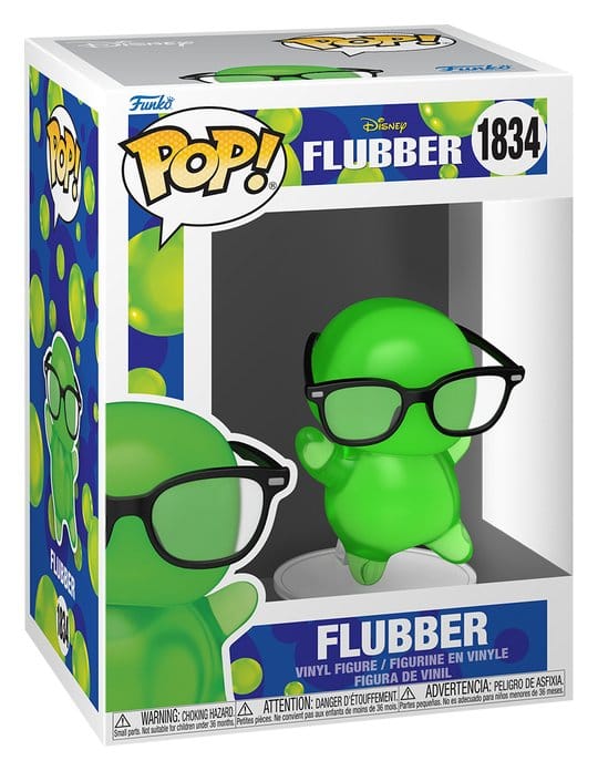 Flubber POP! Disney Vinyl Figura Flubberw/Glasses(TRL) 9 cm