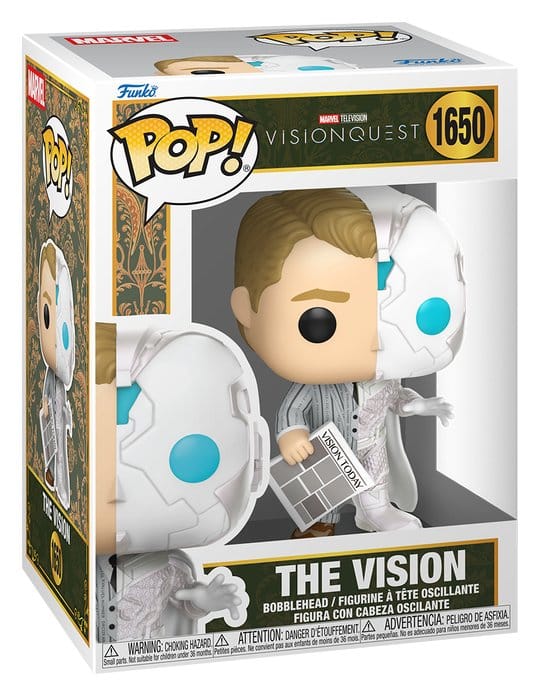 Marvel Figura POP! Vinyl Vision Quest- The Vision (Split) 9 cm